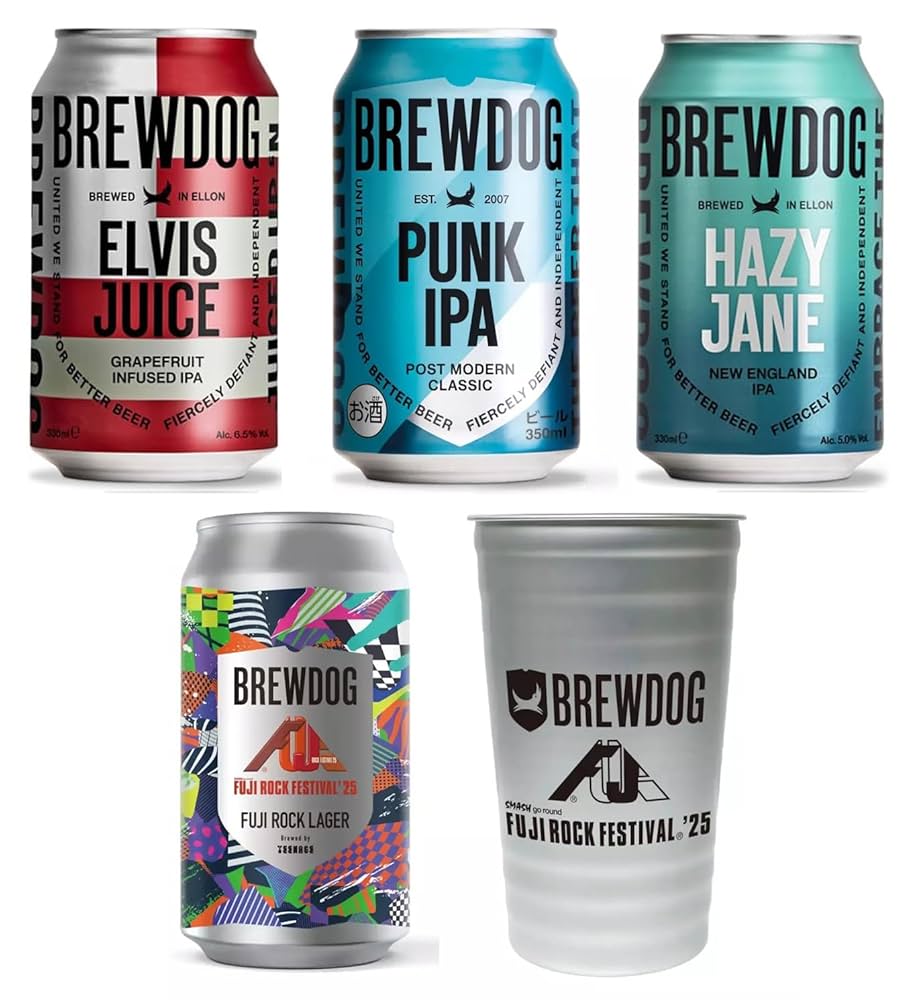 Amazon.co.jp: BREWDOG × FUJI ROCK FESTIVAL フジロックラガー